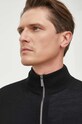 Calvin Klein sweter wełniany czarny K10K110421