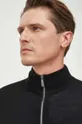 fekete Calvin Klein gyapjú pulóver
