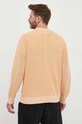 Calvin Klein Jeans sweter bawełniany J30J323540 pomarańczowy AW23