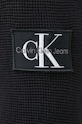 Calvin Klein Jeans sweter bawełniany J30J323814 czarny