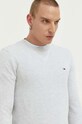 Tommy Jeans sweter bawełniany szary DM0DM16785