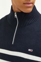Πουλόβερ Tommy Jeans DM0DM16790 σκούρο μπλε