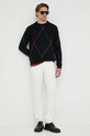 PS Paul Smith sweter M2R.225Y.L21870 czarny AW23