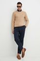 Βαμβακερό πουλόβερ Polo Ralph Lauren 710918163 μπεζ NC24