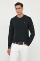fekete Polo Ralph Lauren pamut pulóver Férfi
