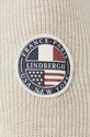 Хлопковый свитер Lindbergh 30.824046.DK.ARMY бежевый