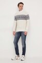 Lindbergh sweter 30.804081.OFF.WHITE beżowy AW23