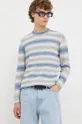 niebieski Drykorn sweter z domieszką wełny