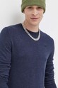 Hollister Co. sweter granatowy KI320.3039.202