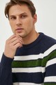 Michael Kors pulover din amestec de lana CF3608I9YM bleumarin