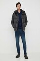 Μάλλινο πουλόβερ Michael Kors CF260727AP σκούρο μπλε AW23