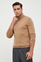 Шерстяной свитер Michael Kors бежевый CF160207AP
