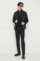 Guess kardigan z domieszką jedwabiu M3YR02.Z3052 czarny AW23