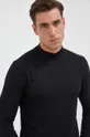 μαύρο Ένα πουλόβερ σε μείγμα μεταξιού Guess