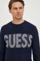 Guess sweter z domieszką wełny granatowy M3BR50.Z38V2