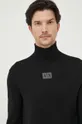 črna Volnen pulover Armani Exchange
