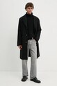 Les Deux pulover de lana LDM310047 negru AW24