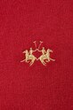 La Martina maglione in misto lana WMS002 rosso