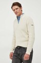Pepe Jeans pamut pulóver Dean bézs PM702389.804