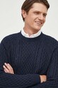 Bavlněný svetr Pepe Jeans Sly námořnická modř PM702378.594