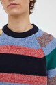 PS Paul Smith sweter wełniany M2R.240Y.L21936 granatowy