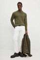 Gant pulover de bumbac 8030561 verde AW24
