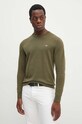 Gant pulover de bumbac verde 8030561