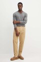 Gant pulover de bumbac 8030562 gri SS25