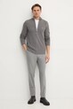 Gant cardigan din bumbac 8040524 gri SS25