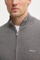 Gant cardigan din bumbac 8040524 gri