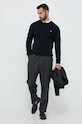 Bavlněný svetr Gant 8050601 námořnická modř SS24