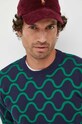 Πουλόβερ διπλής όψεος United Colors of Benetton σκούρο μπλε 1094K104X.252