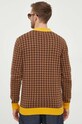 Ρούχα Ζακέτα από μίγμα μαλλιού United Colors of Benetton 1135K600N.0D6 καφέ