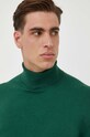 United Colors of Benetton sweter zielony 10CVU2519.2E5