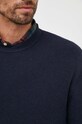 United Colors of Benetton sweter z domieszką wełny 1035U104S.66U granatowy