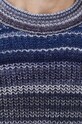 United Colors of Benetton sweter wełniany 105CU105O.852 granatowy
