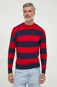 crvena Vuneni pulover United Colors of Benetton Muški