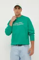 zelená Mikina United Colors of Benetton