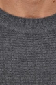 Sisley sweter z domieszką wełny 1041T102A.572 szary