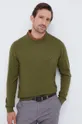 Tommy Hilfiger pulóver kasmír keverékből 92% pamut, 8% kasmír