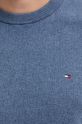 Tommy Hilfiger maglione con aggiunta di cachemire MW0MW28046 blu