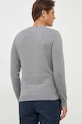 Odzież Tommy Hilfiger sweter z domieszką kaszmiru MW0MW28047 szary