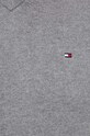 Tommy Hilfiger sweter z domieszką kaszmiru MW0MW28047 szary
