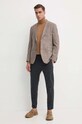 Свитер с примесью кашемира Tommy Hilfiger MW0MW28048 коричневый NC24