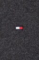 Svetr s příměsí kašmíru Tommy Hilfiger MW0MW28048 šedá