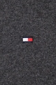 Svetr s příměsí kašmíru Tommy Hilfiger MW0MW28048 šedá