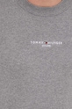 Tommy Hilfiger sweter bawełniany MW0MW33108 szary