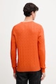 Odzież Tommy Hilfiger sweter bawełniany MW0MW33132 pomarańczowy