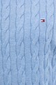 Βαμβακερό πουλόβερ Tommy Hilfiger MW0MW33132 μπλε