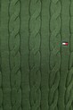 Tommy Hilfiger sweter bawełniany MW0MW33132 zielony